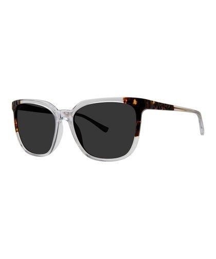 Crystal Tortoise & Black Cat-Eye Sunglasses