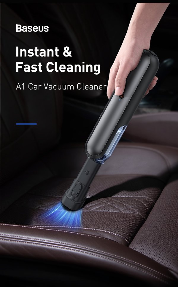 35.99US $ 40% OFF|Baseus A1 Car Vacuum Cleaner 4000pa Wireless Vacuum For Car Home Cleaning Portable Handheld Auto Vacuum Cleaner - Vacuum Cleaner - AliExpress