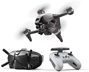 FPV Combo w/ Fly More Kit (2 more batteries & 1 charging hub) - First-Person View Drone Quadcopter UAV w/ 4K Camera, Flight Mode, Super-Wide 150° FOV, HD Low-Latency Transmission, E-Brake & Hover