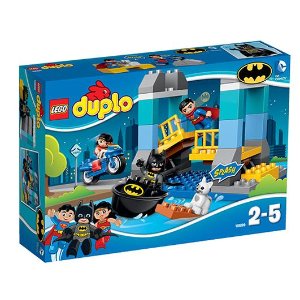 史低价！LEGO DUPLO乐高得宝超级英雄系列-蝙蝠侠大冒险47粒