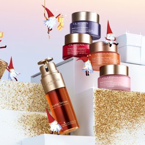 Free 5-pcs GWP with $100 orderClarins Mothers Day Spin the Wheel