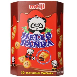 Meiji 熊猫饼干巧克力口味9.1oz