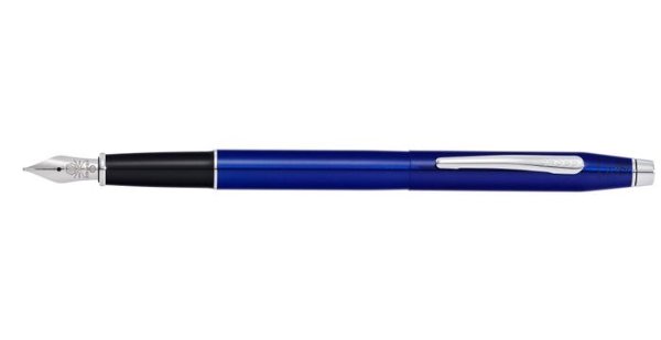 Classic Century Translucent Blue Lacquer Fountain Pen