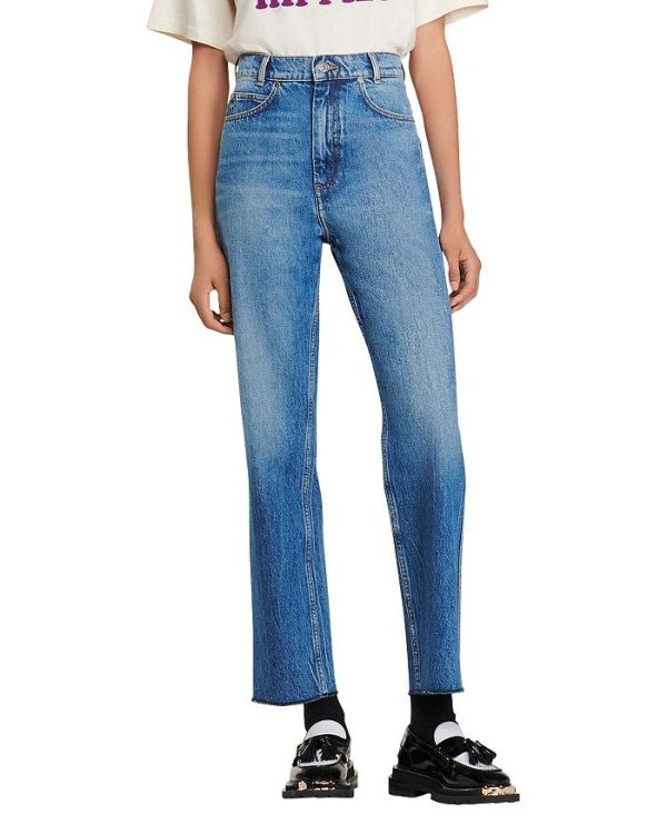Clark Straight Jeans in Blue