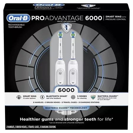 Oral-B ProAdvantage 6000 电动牙刷2件套