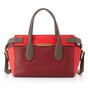  MARC by Marc Jacobs	Hail to the Queen Liz Colorblock Satchel Bag, Red Multi 