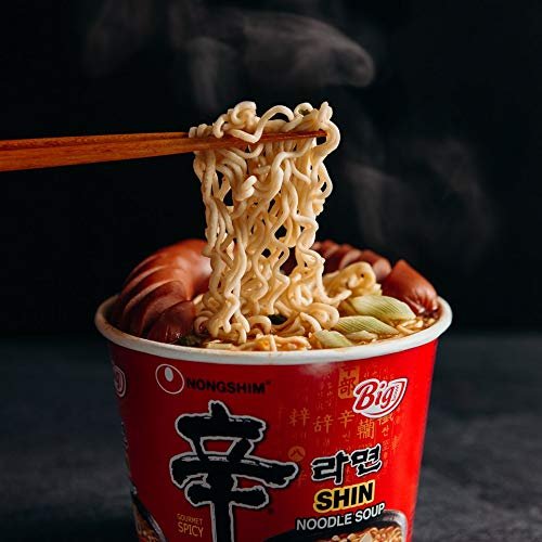 Nongshim Shin Cup Noodle Soup Pack of 6