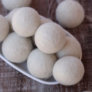 Yazer Wool Dryer Balls, 6 - Pieces, White