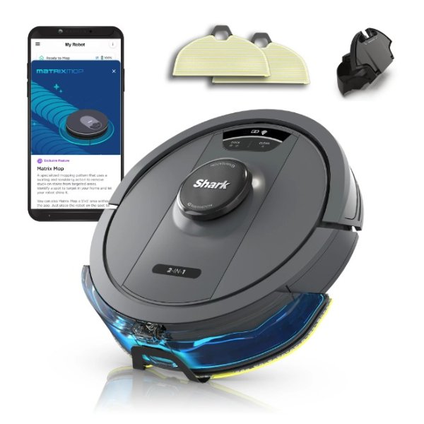 IQ 2-in-1 Robot Vacuum and Mop with Matrix Clean Navigation, RV2402WD