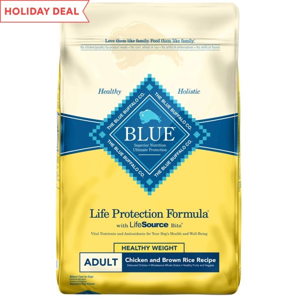 Life Protection Formula Natural Adult Healthy Weight Chicken and Brown Rice Dry Dog Food, 30 lbs. | Petco
