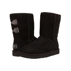 UGG Classic Short Crystal Bow