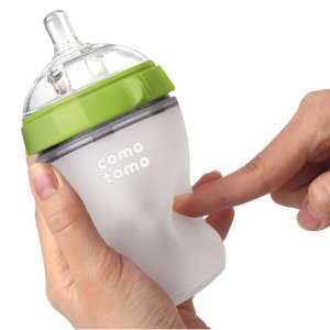 Comotomo 婴幼儿硅胶奶瓶、奶嘴特卖，防胀气更健康