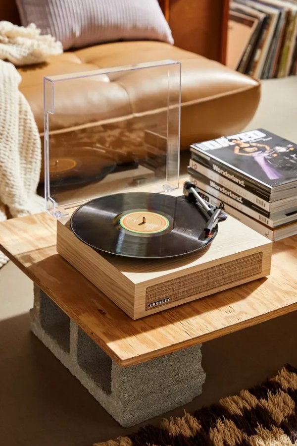 Scout Compact 3-Speed Record Player