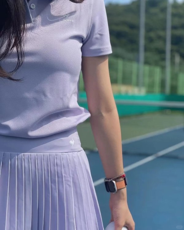 tennis plissée网球裙 香芋紫