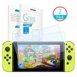 Tempered Glass Screen Protector for Nintendo Switch (2-Pack)
