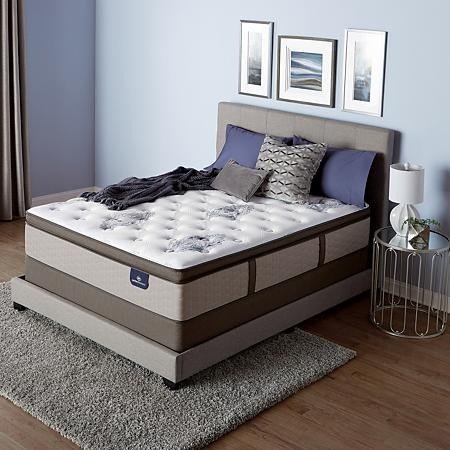 Perfect Sleeper Baymist Cushion Firm Pillowtop Queen Mattress Set