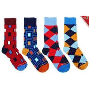  Unsimply Stitched Men's Socks 4-Pack