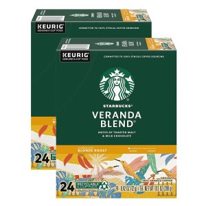 Keurig Starbucks Veranda Blend Blonde Roast Keurig K-Cups, 48 Count
