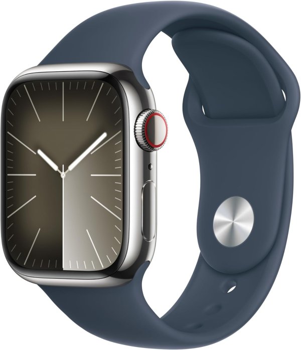 Watch Series 9 蜂窝版 不锈钢 41mm 智能手表