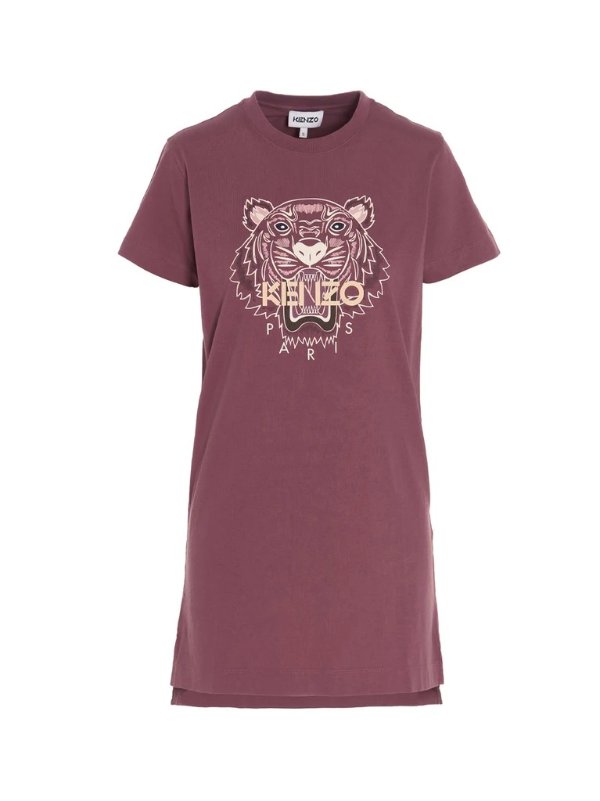 Tiger Printed T-Shirt Dress