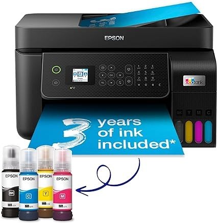 EcoTank ET-4800 A4 Multifunction Wi-Fi Ink Tank Printer, With Up To 3 Years Of Ink Included