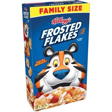 Kellogg's Frosted Flakes Family Size Breakfast Cereal 24 oz