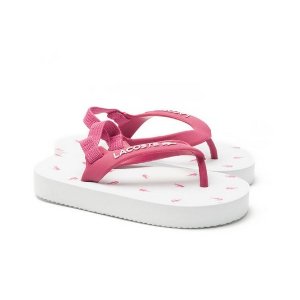 Lacoste 女童粉色凉鞋