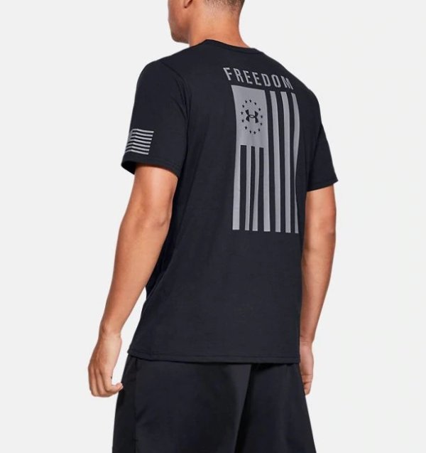 Men's UA Freedom Flag T-Shirt | Under Armour US