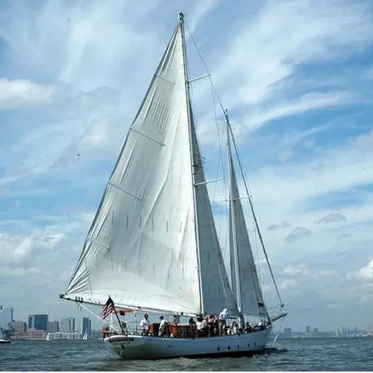 New York City Shearwater Daytime Statue Sail
