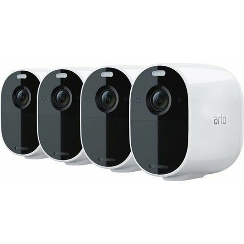 Pro 4 4MP Outdoor Wireless Security Camera with Night Vision & Spotlight (4-Pack)