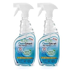 CleanSmart Daily Surface Cleaner for the Bathroom, 23oz Spray, Pack of 2