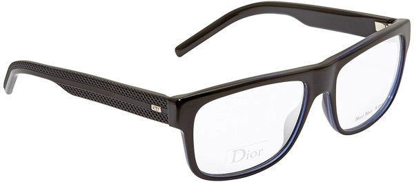 BLACK TIE 190 098K Rectangle Eyeglasses