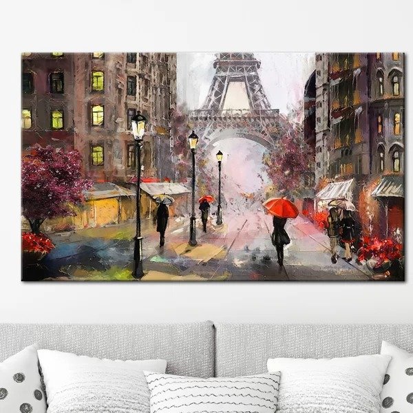 Paris - Wrapped Canvas Print