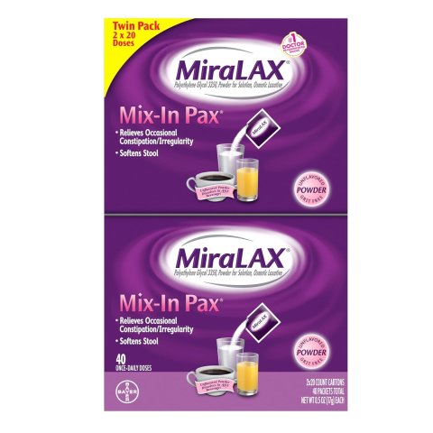 MiraLAX 缓解便秘泻药粉 40包