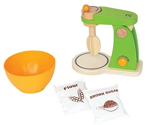 Mighty Mixer Wooden Play Kitchen Set with Accessories