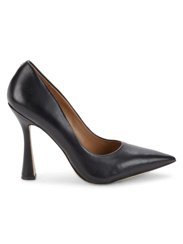 Antonia Point Toe Leather Pumps