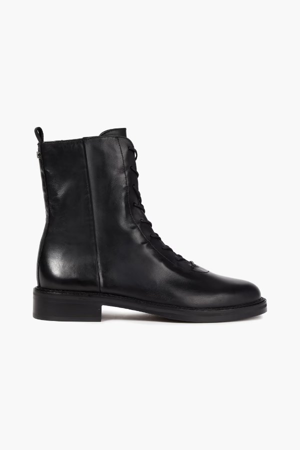 Nellyn leather combat boots