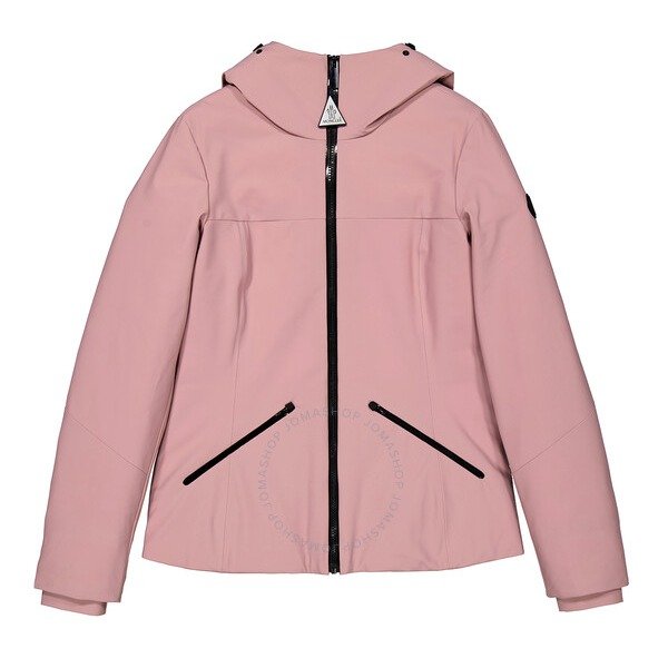 Dark Pink Merville Hooded Jacket
