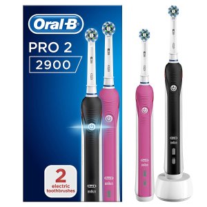 Oral-B Pro2 2900 电动牙刷2只装套装