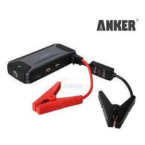 Anker Portable Charger Power Bank with 400A Peak Current Compact Car Jump Starter