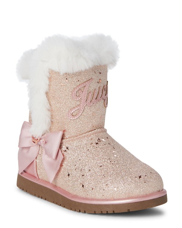 (Toddler/Kids Girls) Blush Windsor Glitter Boots