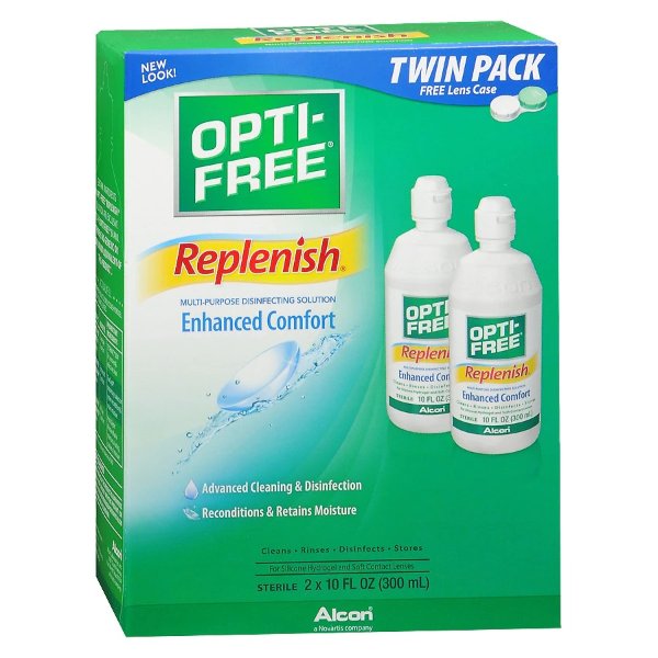 RepleniSH 隐形眼镜清洁液 2瓶