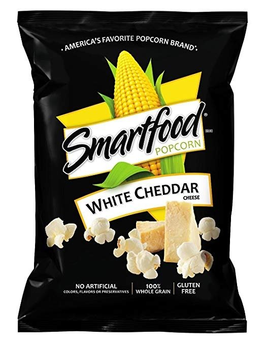 White Cheddar Flavored Popcorn, 1 Ounce (Pack of 64)