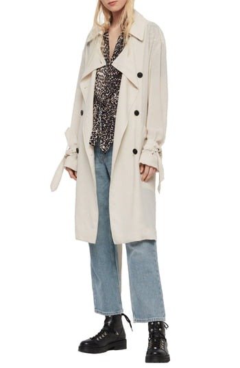 Bria Double Breasted Trench Coat