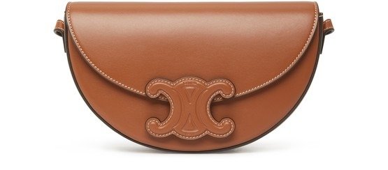 Besace leather Triomphe in smooth calfskin