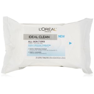 L'Oreal Ideal Clean Towelettes, 25 Count