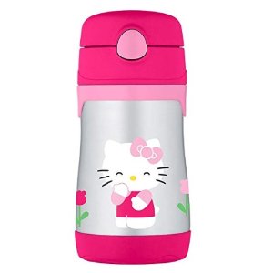 Thermos Funtainer 12 Ounce Bottle, Pink: Thermos For Kids