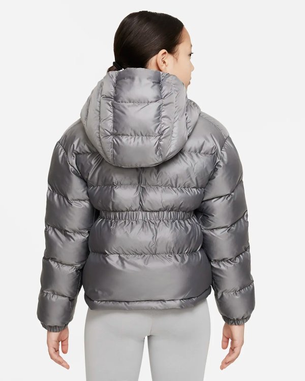 Sportswear Big Kids' (Girls') Synthetic-Fill Hooded Jacket..com
