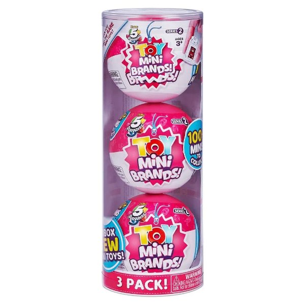 ZURU 5 Surprise - Toy Mini Brands-Series 2 (3pk)