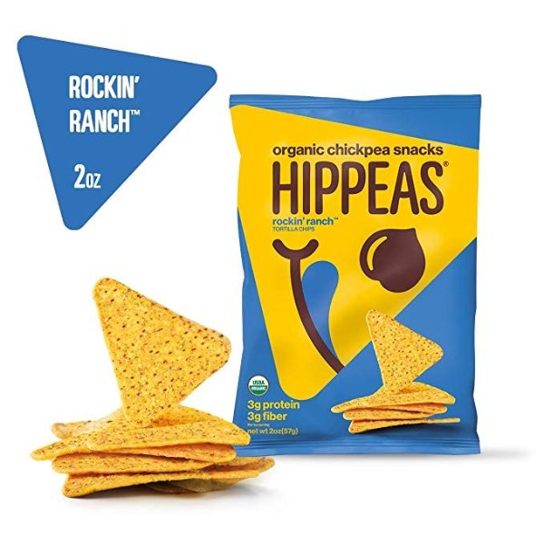 HIPPEAS 天然玉米饼 1.5oz 12包